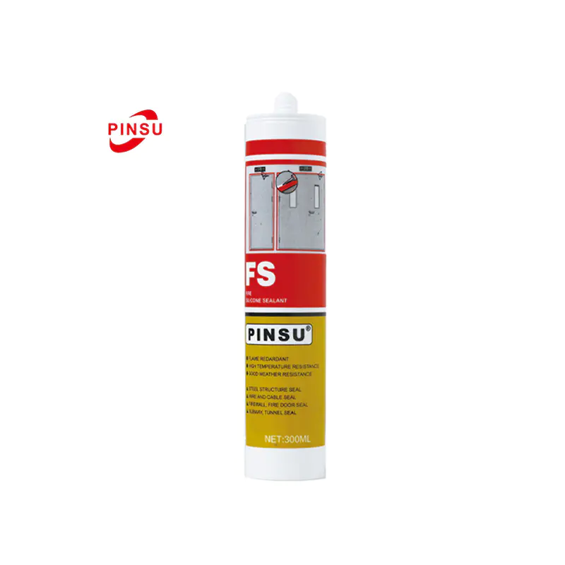 PINSU-FS ignis retardant Fireproof Silicone Sealant ad Aedificium compages