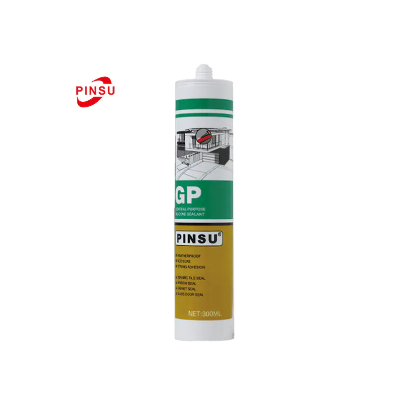 PINSU-GP Acetic Silicone Sealant pro Vitro & Fenestra Obsignatio
