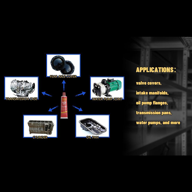 PINSU - Red/Nigrum/Gray RTV Maximum Temperature Repugnans Silicone Gasket Sigillum - Automotive/Industrial Grade IMPERVIUS Sealant PINSU - Red/Nigrum/Gray RTV Maximum Temperature Repugnans Silicone Gasket Sigillum - Automotive/Industrial Grade IMPERVIUS Sealant